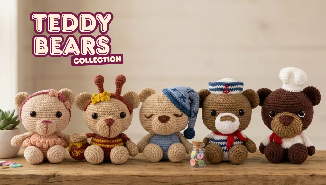Circulo Yarns - Teddy Bear Collection - Daisy