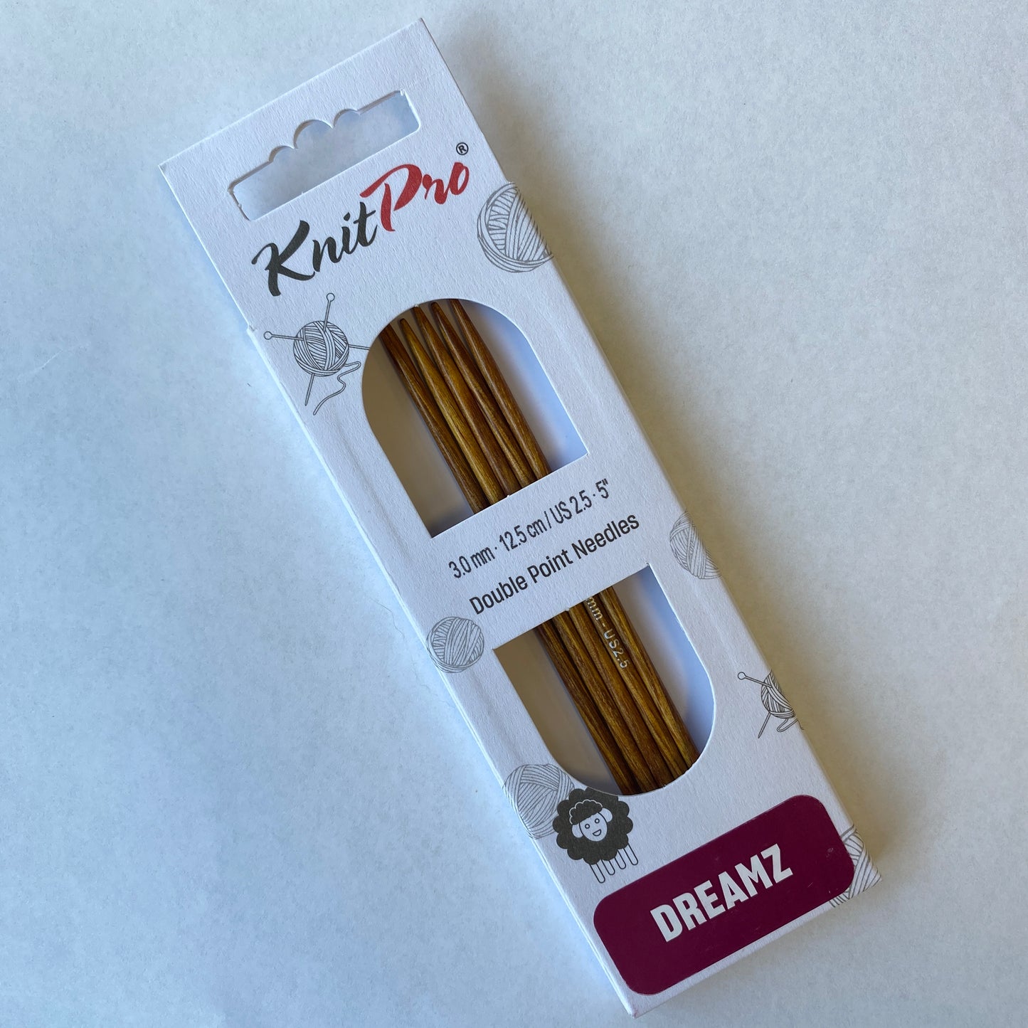 Knit Pro/Knitter's Pride US 2.5 Dreamz Double Pointed Needles