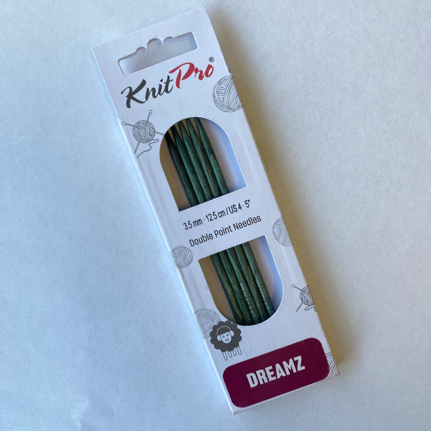 Knit Pro/Knitter's Pride US 4 Dreamz Double Pointed Needles