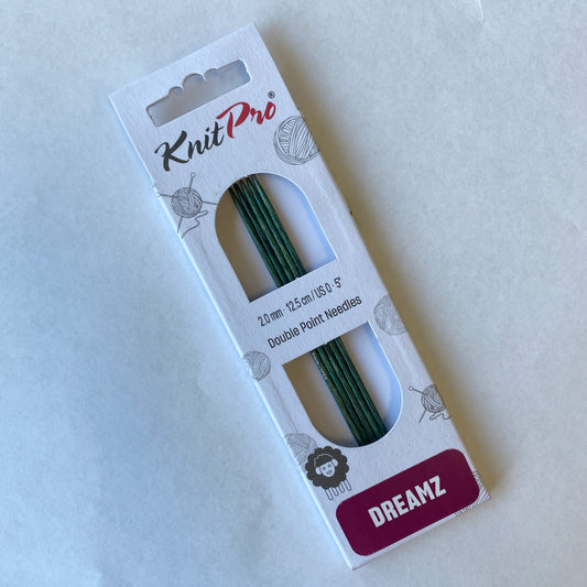 Knit Pro Dreamz Double Point Needles US 0