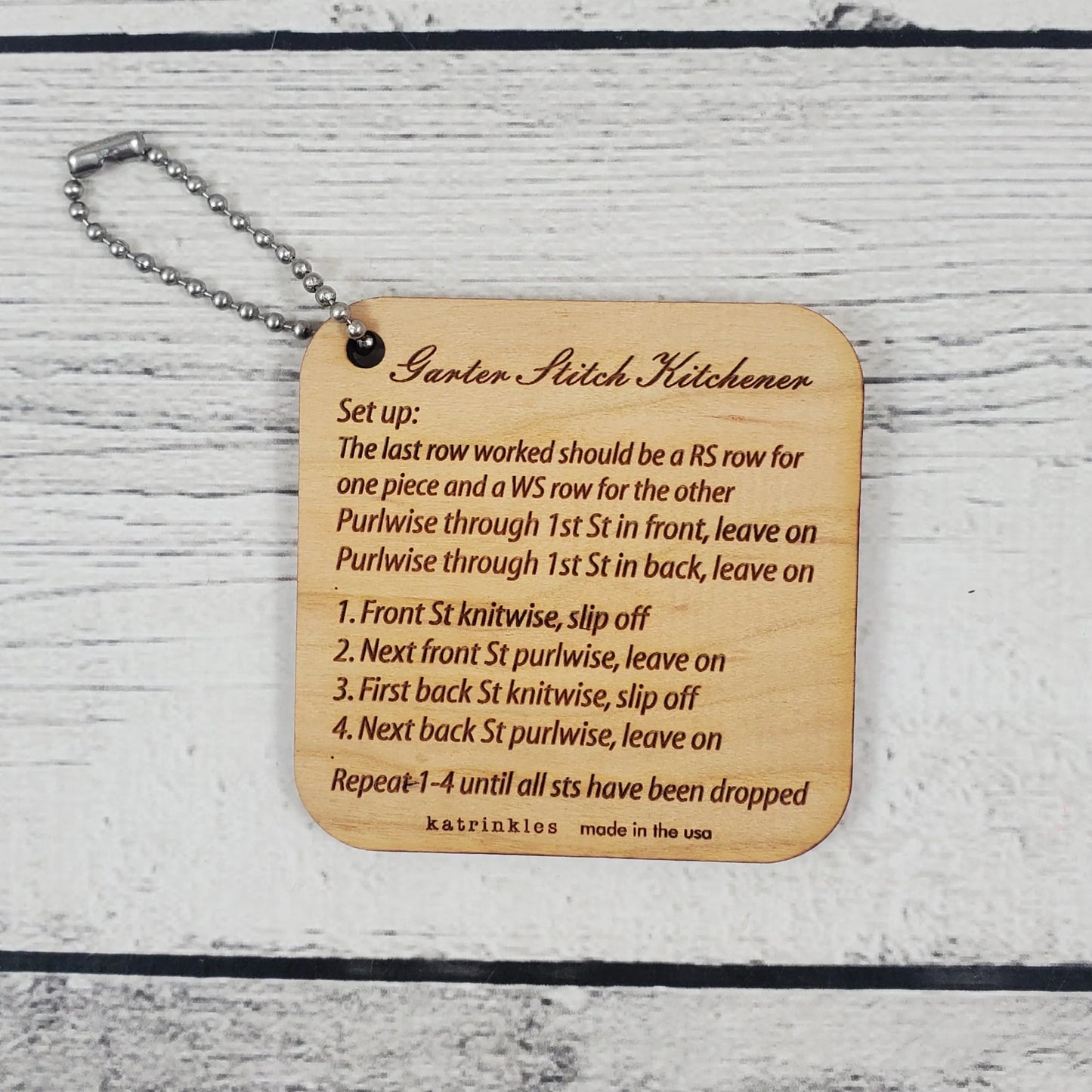 Karinkles - Garter Stitch Kitchener