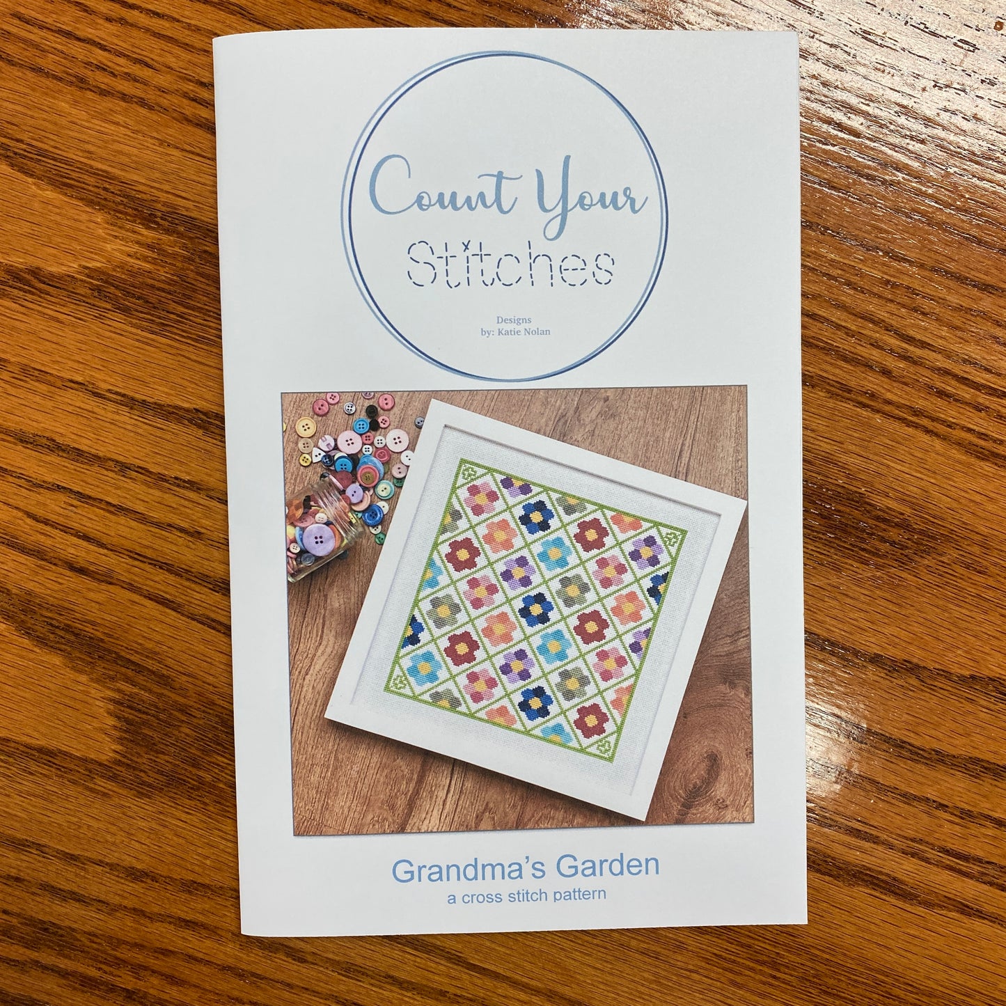 Count Your Stitches - Grandma's Garden Cross Stitch