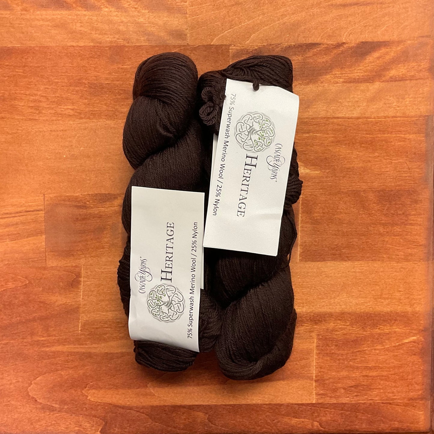 Cascade Yarns Heritage - Bark - 75% Superwash Merino 25% Nylon 5609