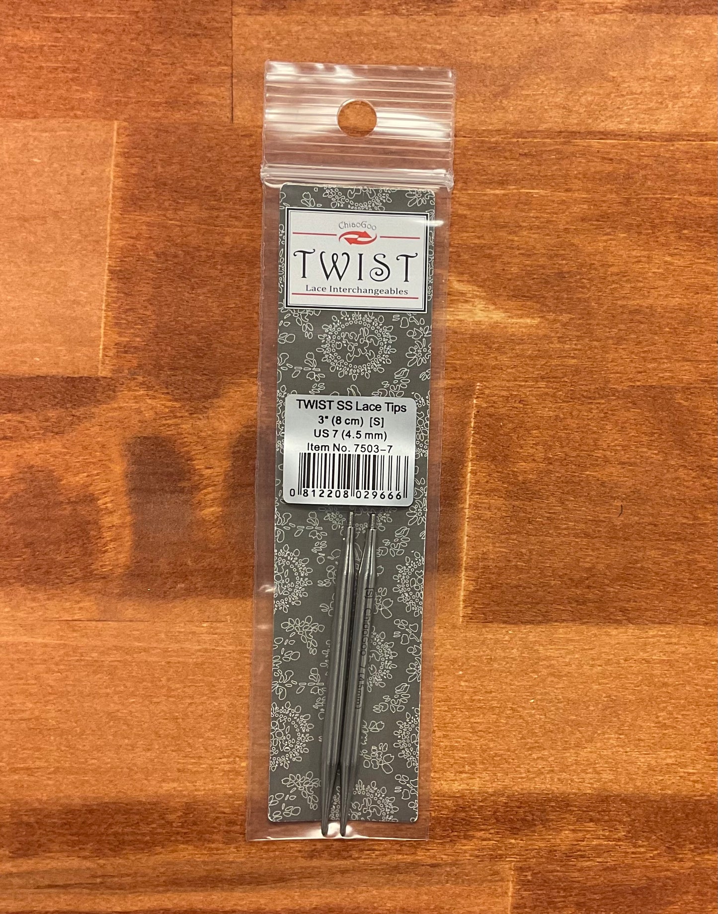 ChiaoGoo Twist 3" Interchangeable US 7 (4.5mm)