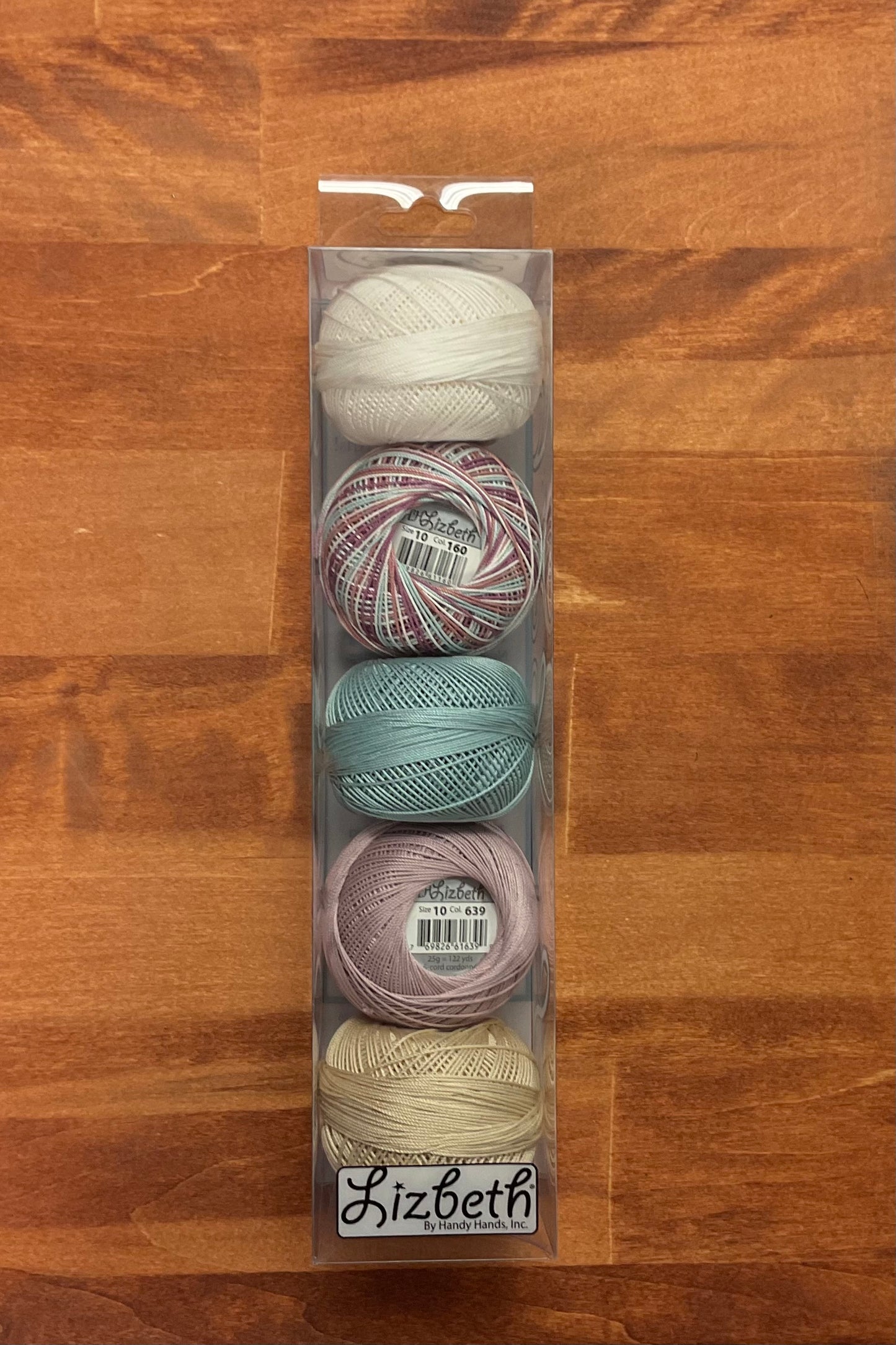 Handy Hands - Lizbeth Size 10 thread - 5 pack - Shell Island