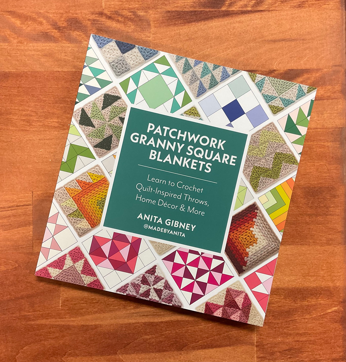 Patchwork Granny Square Blankets - Anita Gibney