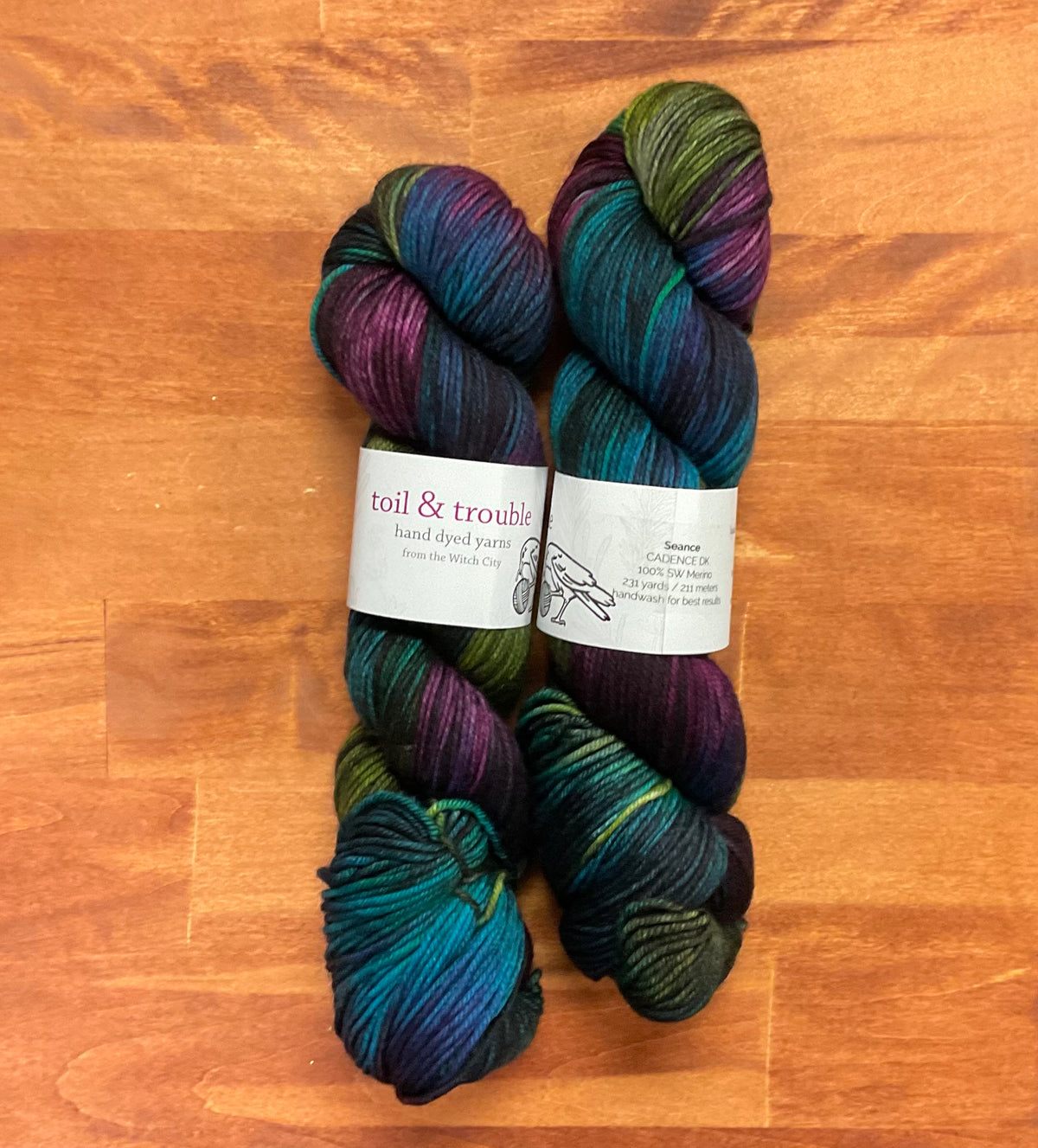 Toil & Trouble Yarns - Cadence DK - 100% SW Merino - Seance