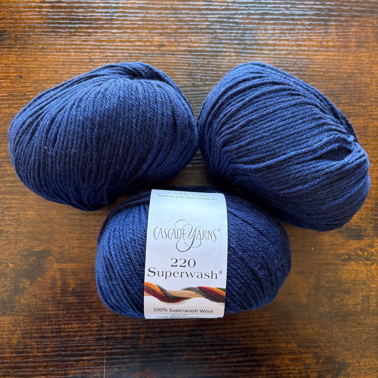 Cascade 220 Superwash - Navy - 1924
