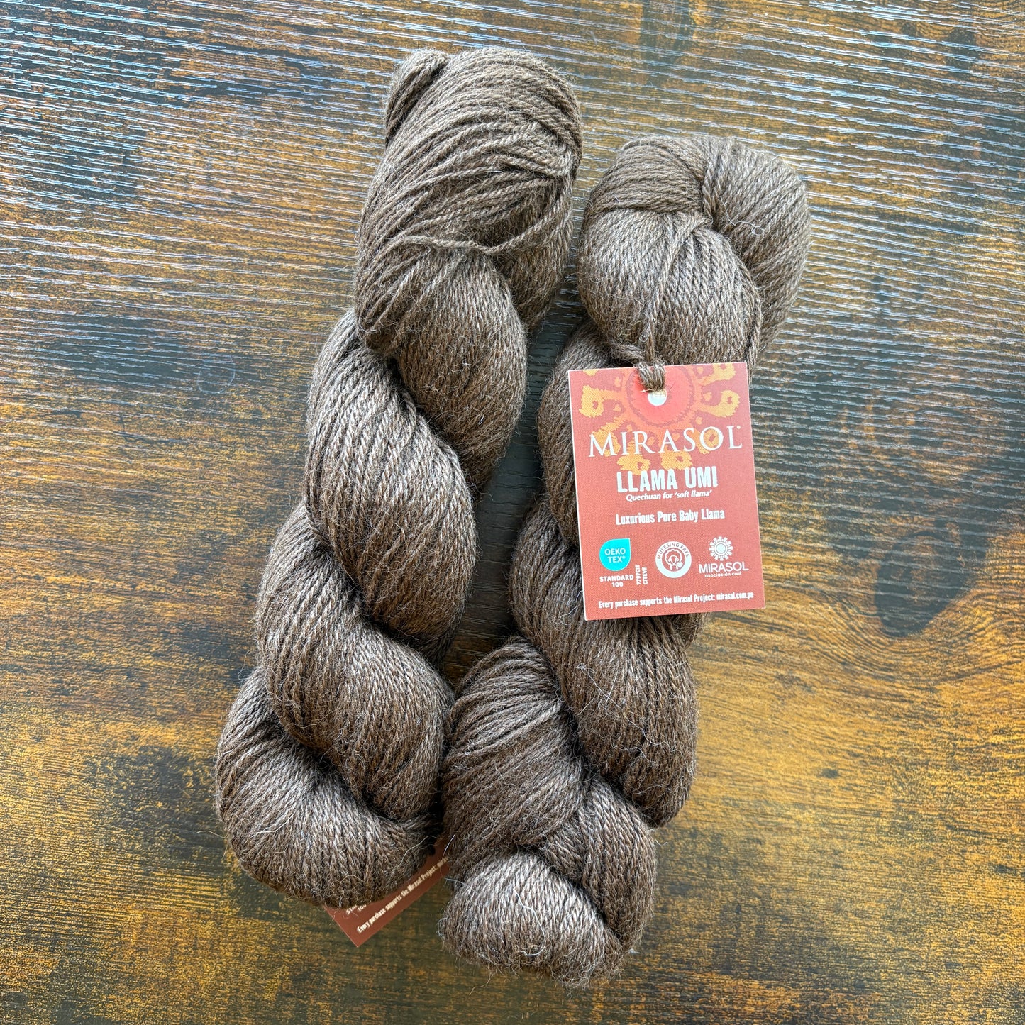 Mirasol Llama Umi - Mahogany 10