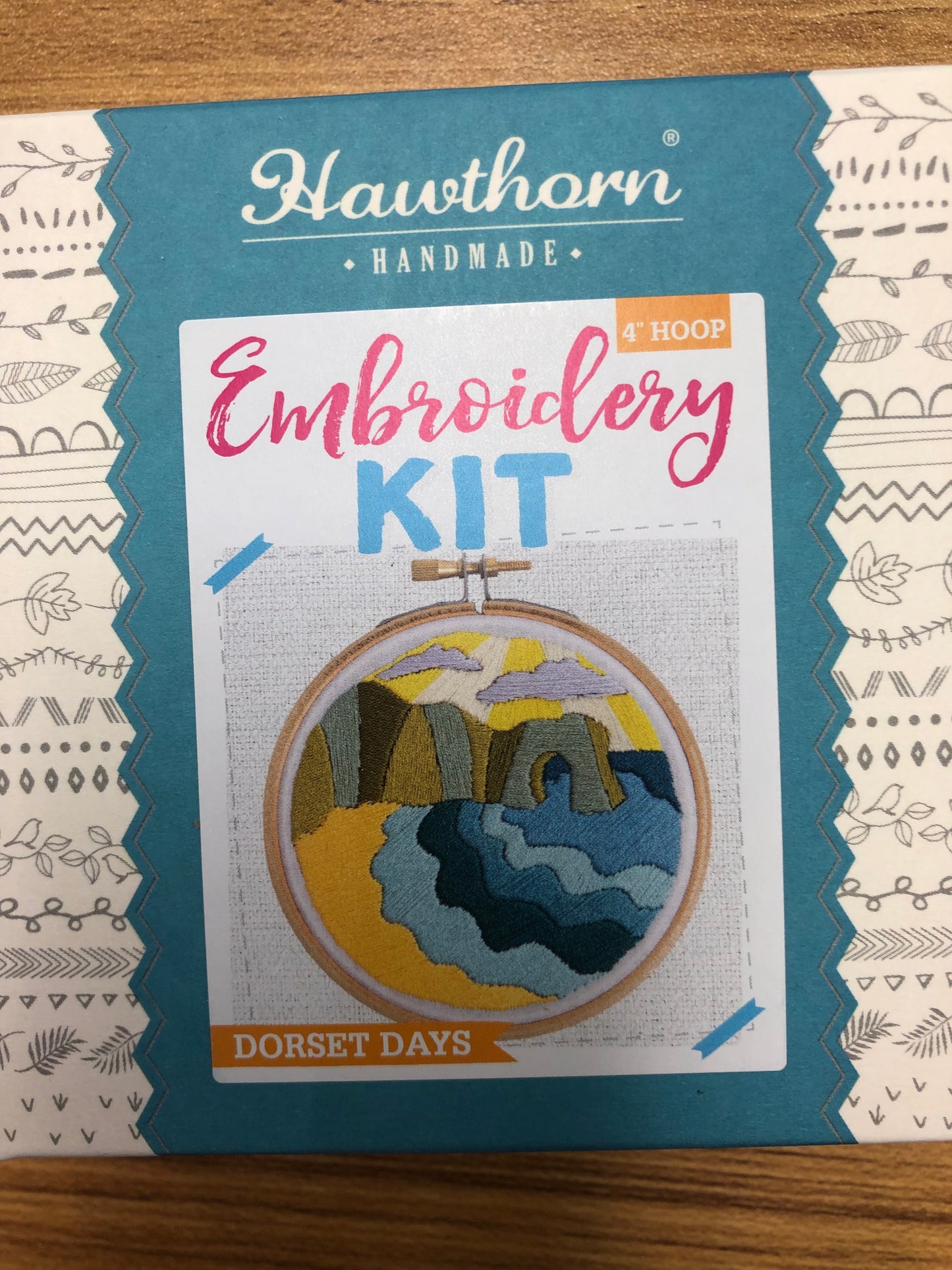 Hawthorn Handmade Embroidery Kit - Dorset Days