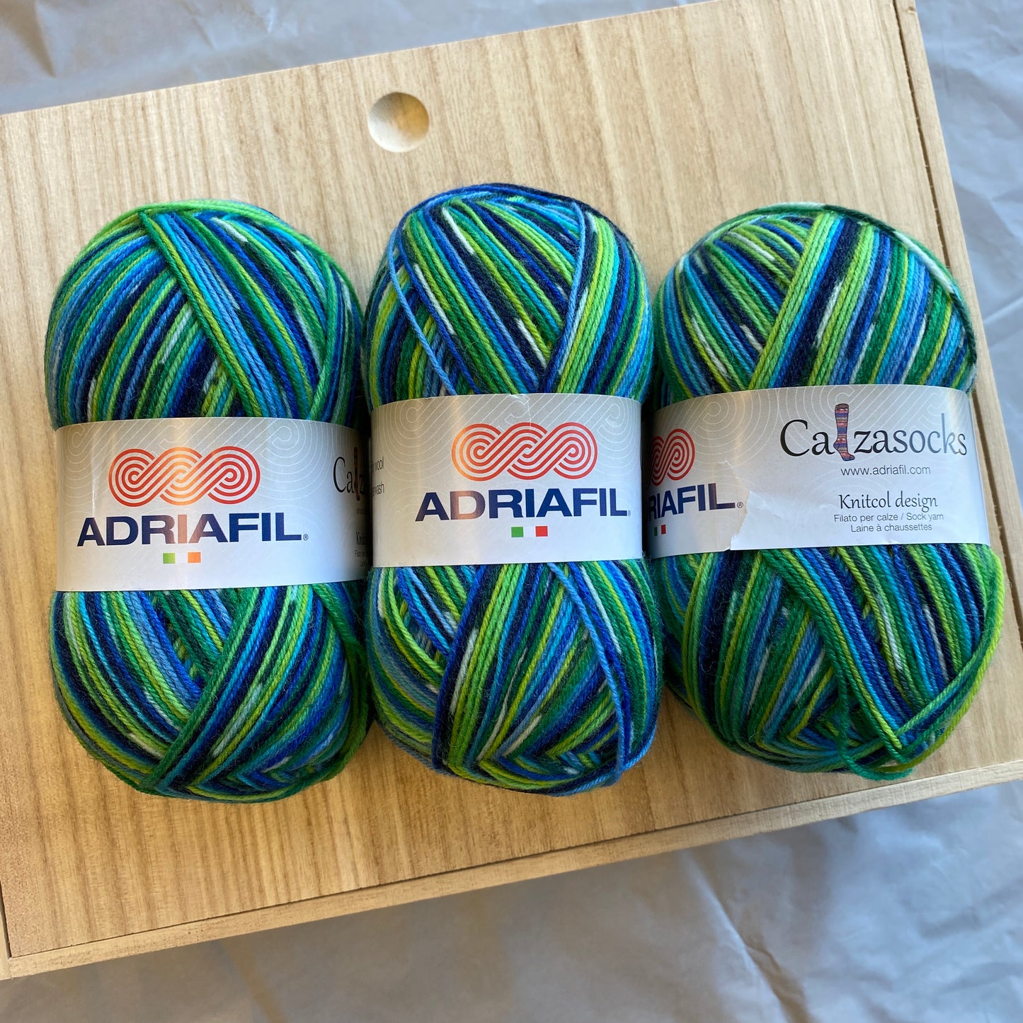 Adriafil Calzasocks 75% Superwash Virgin Wool 25% Polyamide - Pink Multicolored - 165