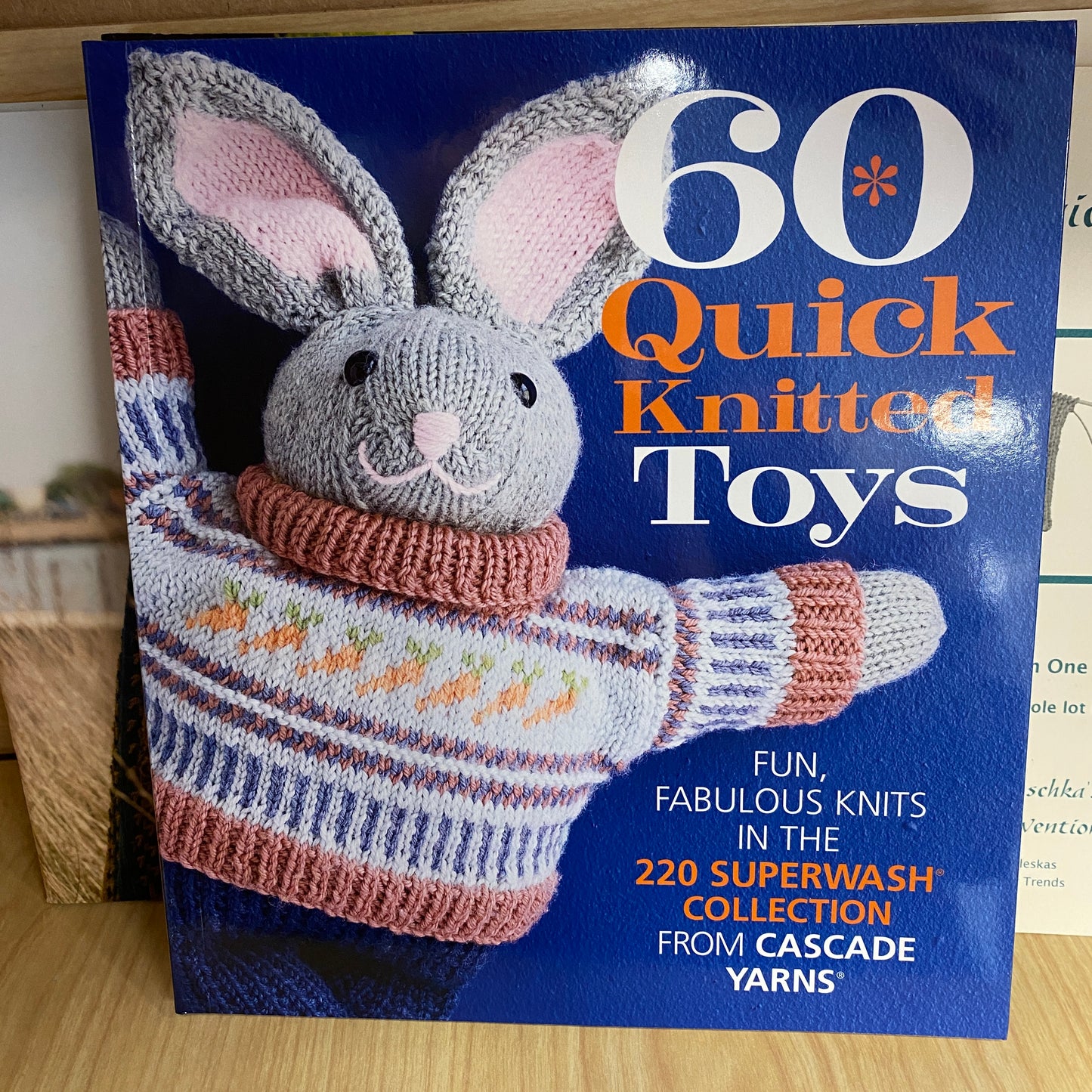Cascade Yarn - 60 Quick Knitted Toys - Pattern Book