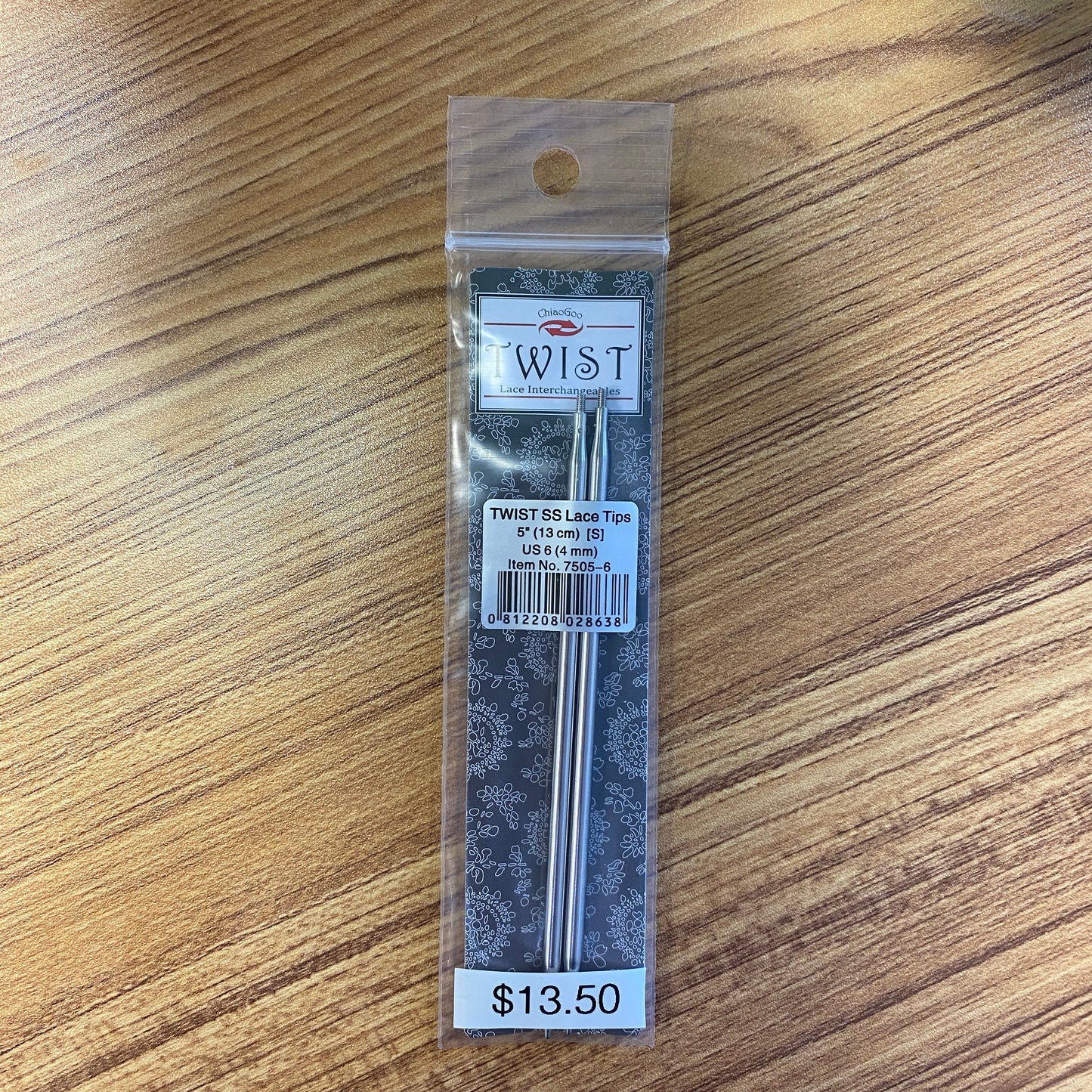 ChiaoGoo Twist 5" Interchangeable US 6 (4mm) Needles