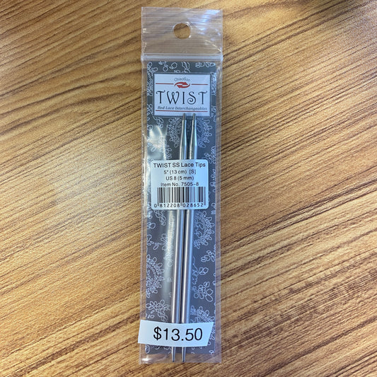 ChiaoGoo Twist 5" Interchangeable US 8 (5mm) Needles