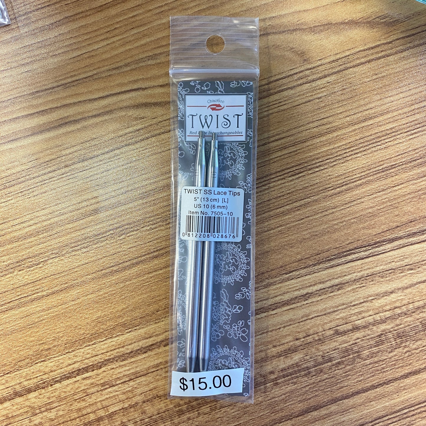 ChiaoGoo Twist 5" Interchangeable US 10 (6mm) Needles