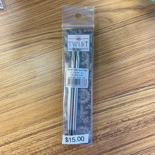 ChiaoGoo Twist 5" Interchangeable US 10 (6mm) Needles