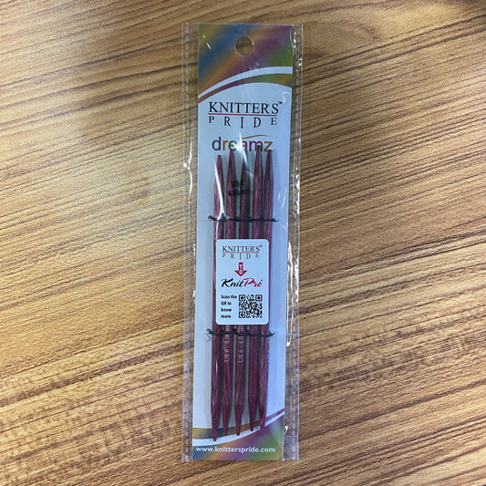 Knit Pro US 6 Dreamz 6"Double Pointed Needles