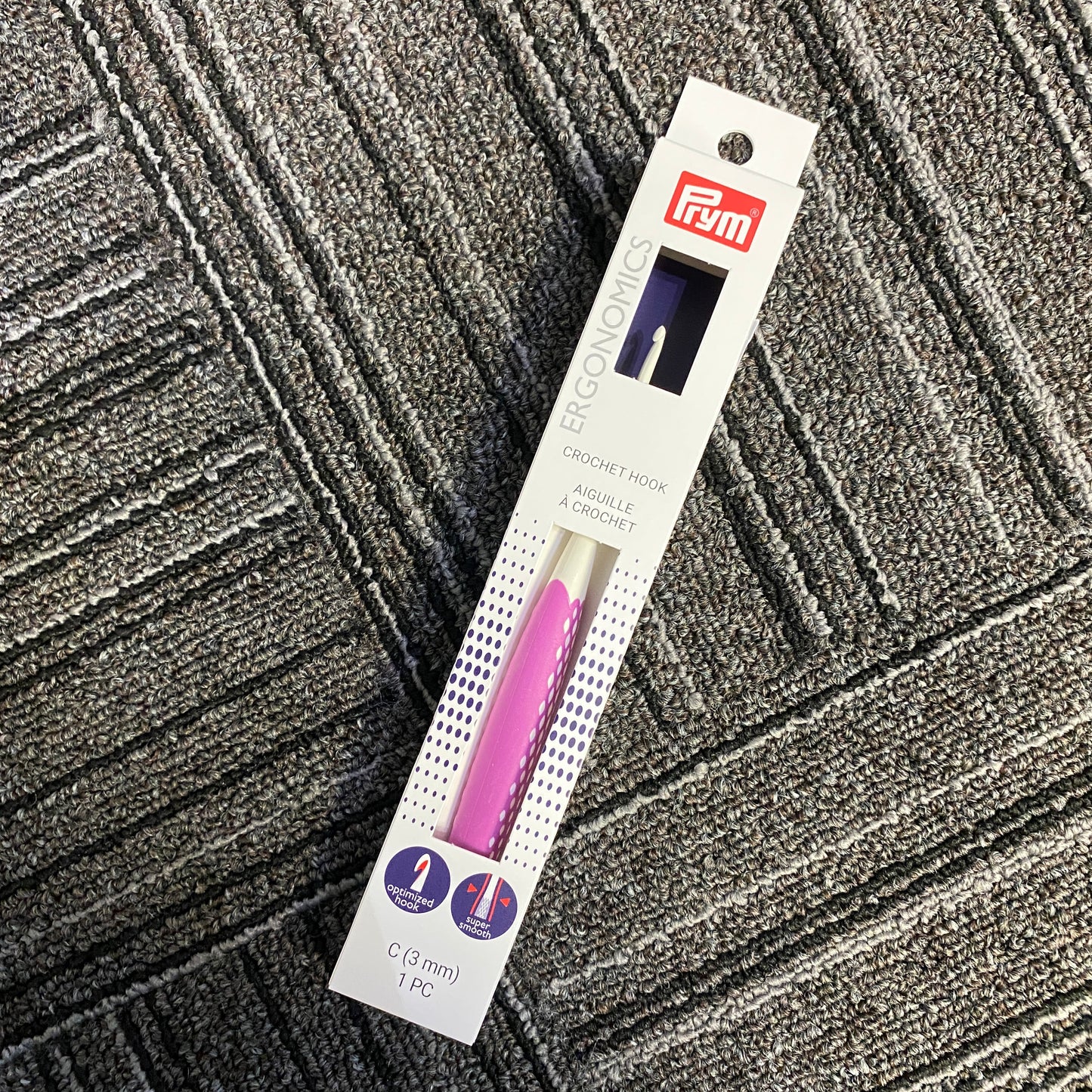 Prym Crochet Hook Size C (3.00mm)