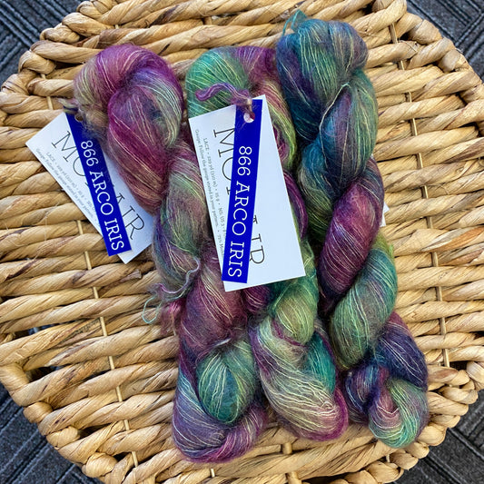 Malabrigo - Mohair - Arco Iris 866 - 72% Mohair 28% Silk - Lace