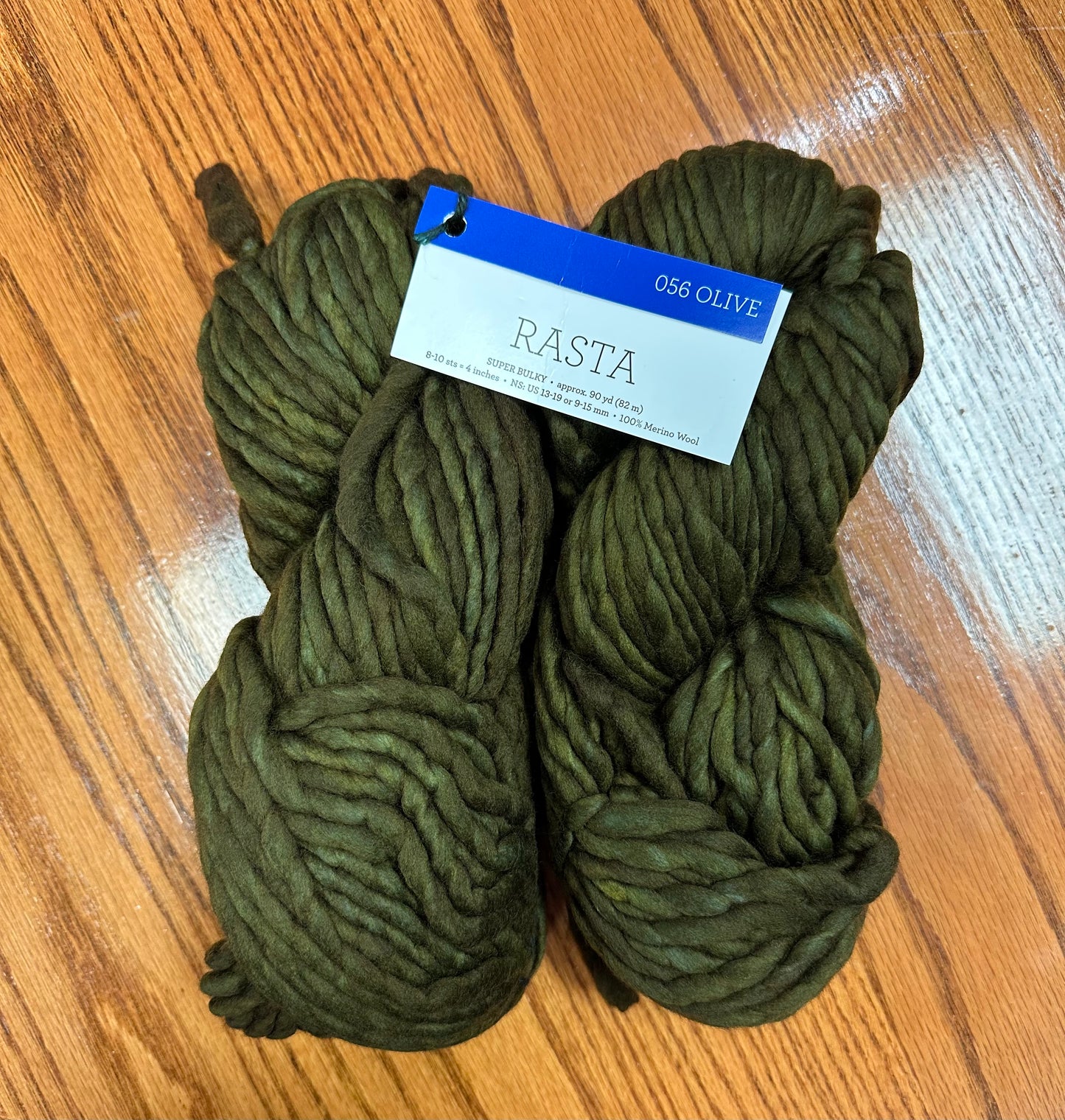 Malabrigo Rasta - 100% Merino - Olive - 056