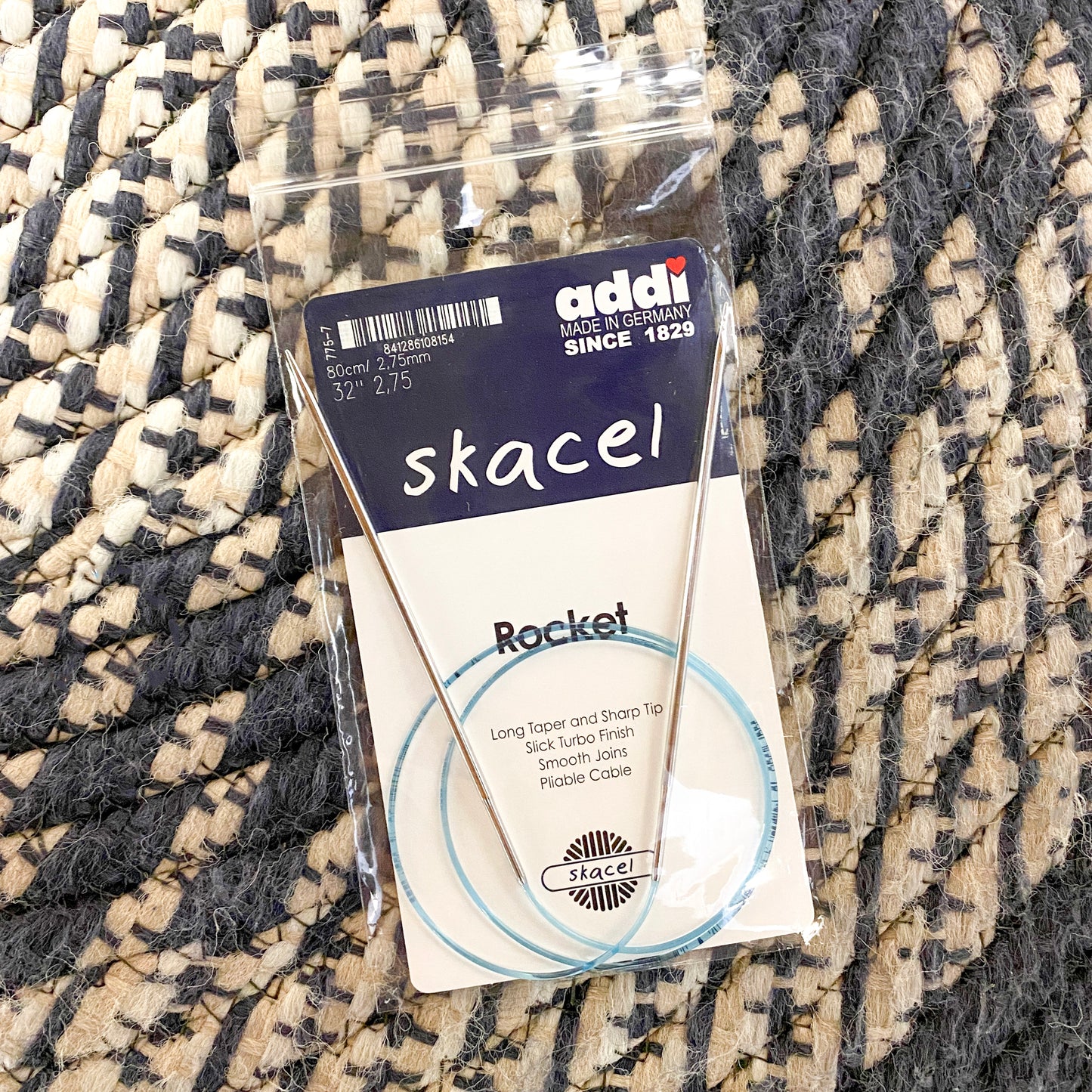 Addi Rocket US 2 (2.75mm) with 32" cord