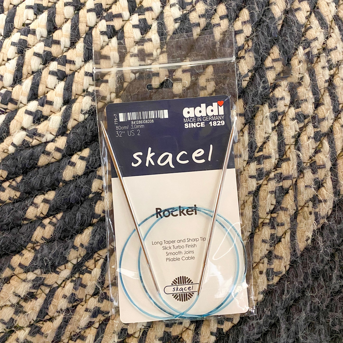 Addi Rocket US 2 (3.00mm) with 32" cord
