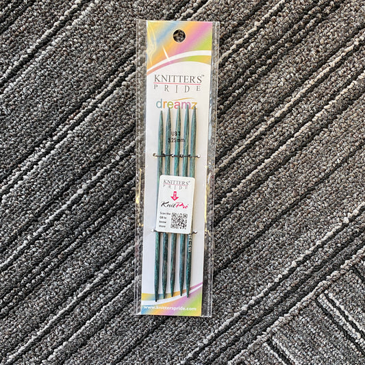 Knit Pro 6" US 3 Dreamz Double Pointed Needles