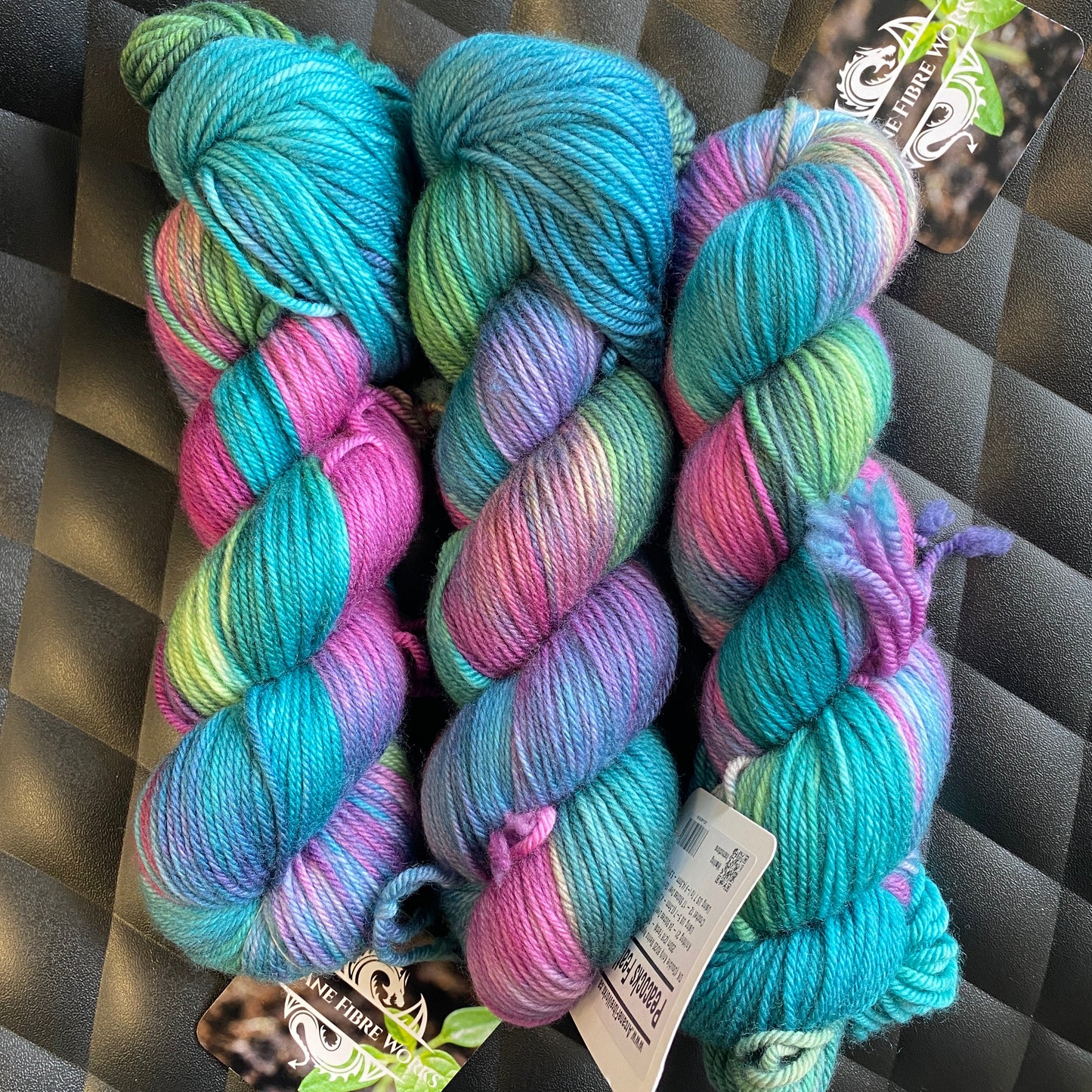 Arcane Fibre Works - Peacocks Feather - Double Knit 80/20 Merino Nylon Superwash