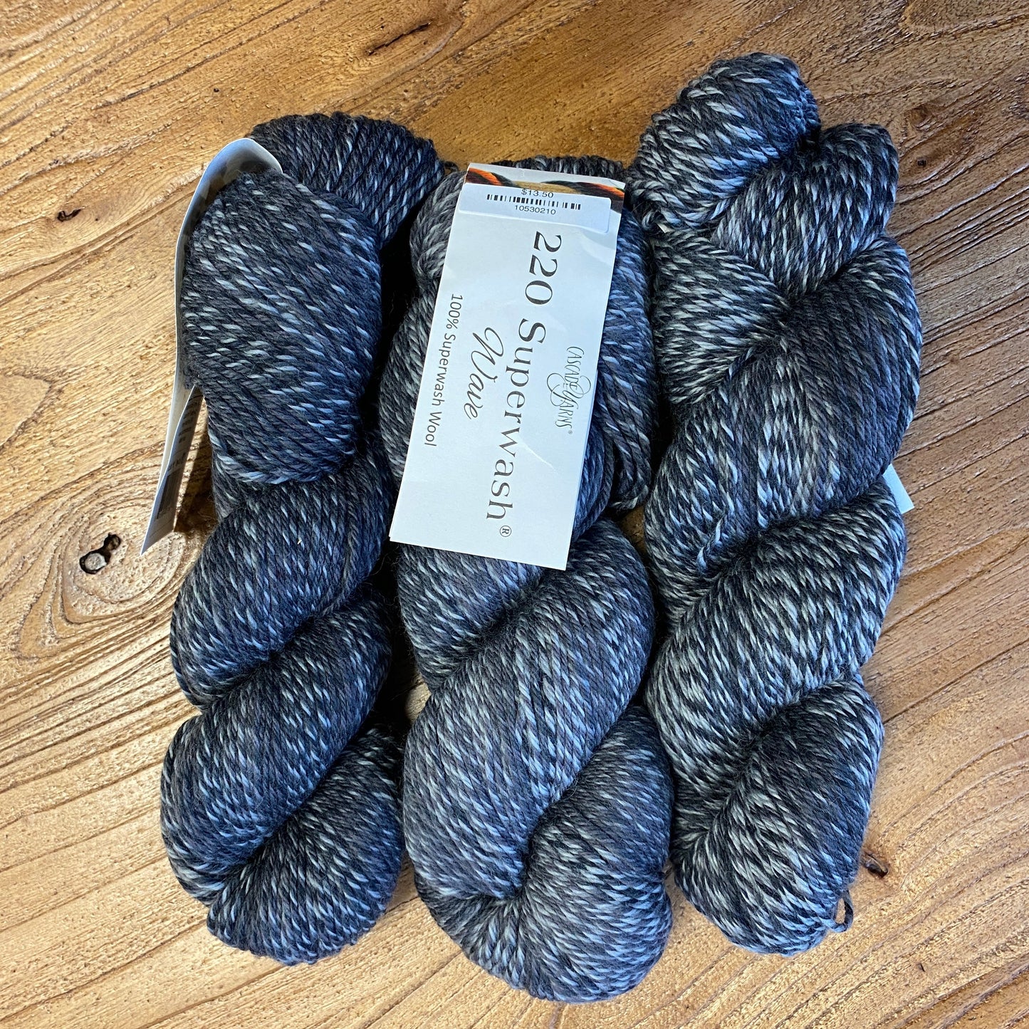 Cascade Yarns 220 Superwash Wave - Graphite - 110