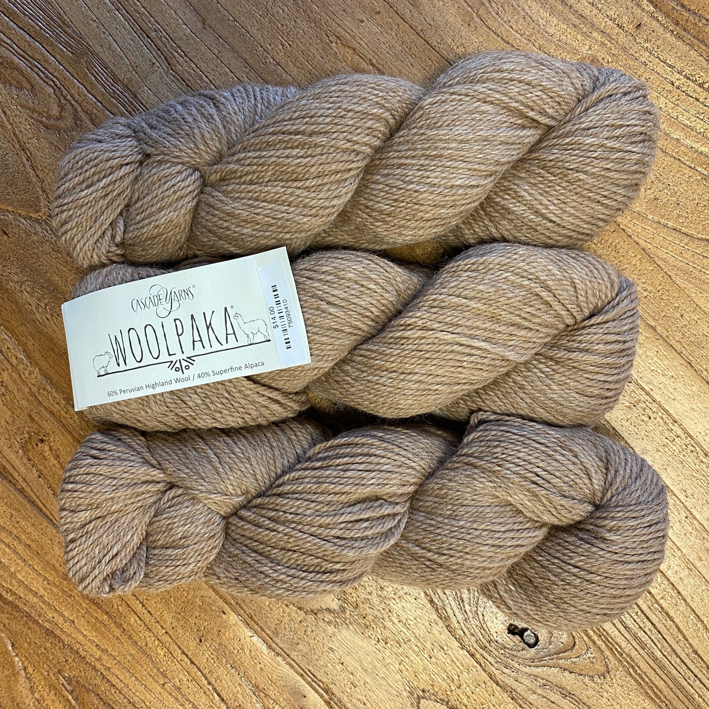 Cascade Yarn - Woolpaka - Natural Latte - 05