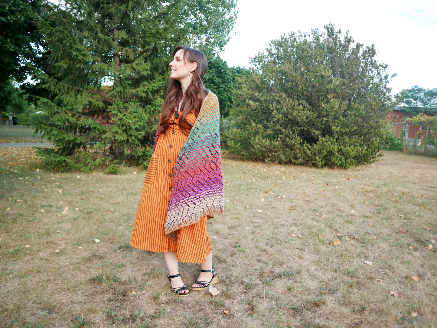 Ravin Sekai Designs - Stepping Stones Shawl - Knitting Pattern
