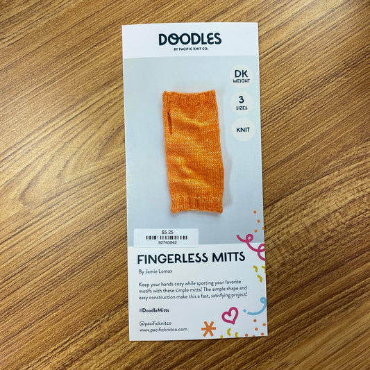 Pacific Knit Company - Fingerless Mitts Pattern - by Jamie Lomax