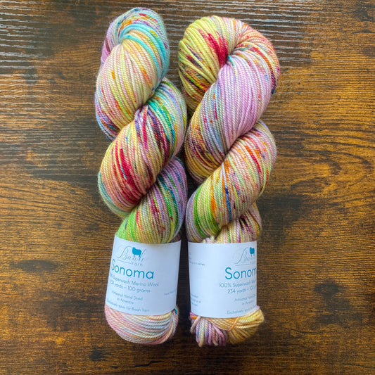 Baah Yarn - Sonoma DK - 100% Superwash Merino - Dress to Impress