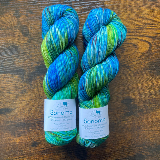 Baah Yarn - Sonoma DK - 100% Merino Wool - Clover Club