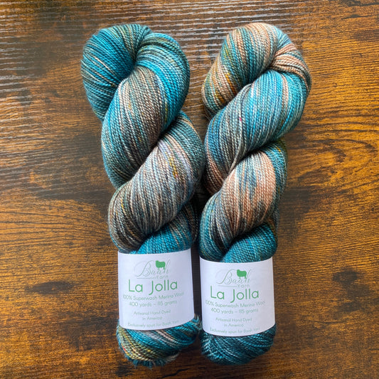 Baah Yarn - La Jolla - 100% Superwash Merino - Test of Thyme