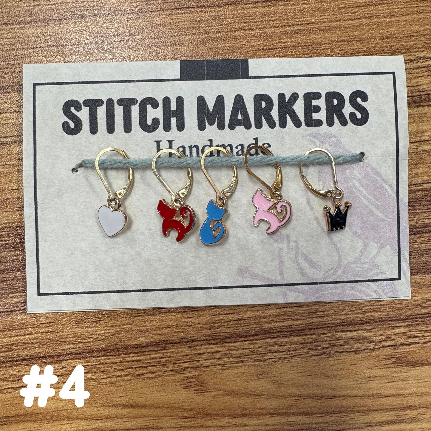 Stitch Markers - Ravin Sekai Designs - Various - Large clips