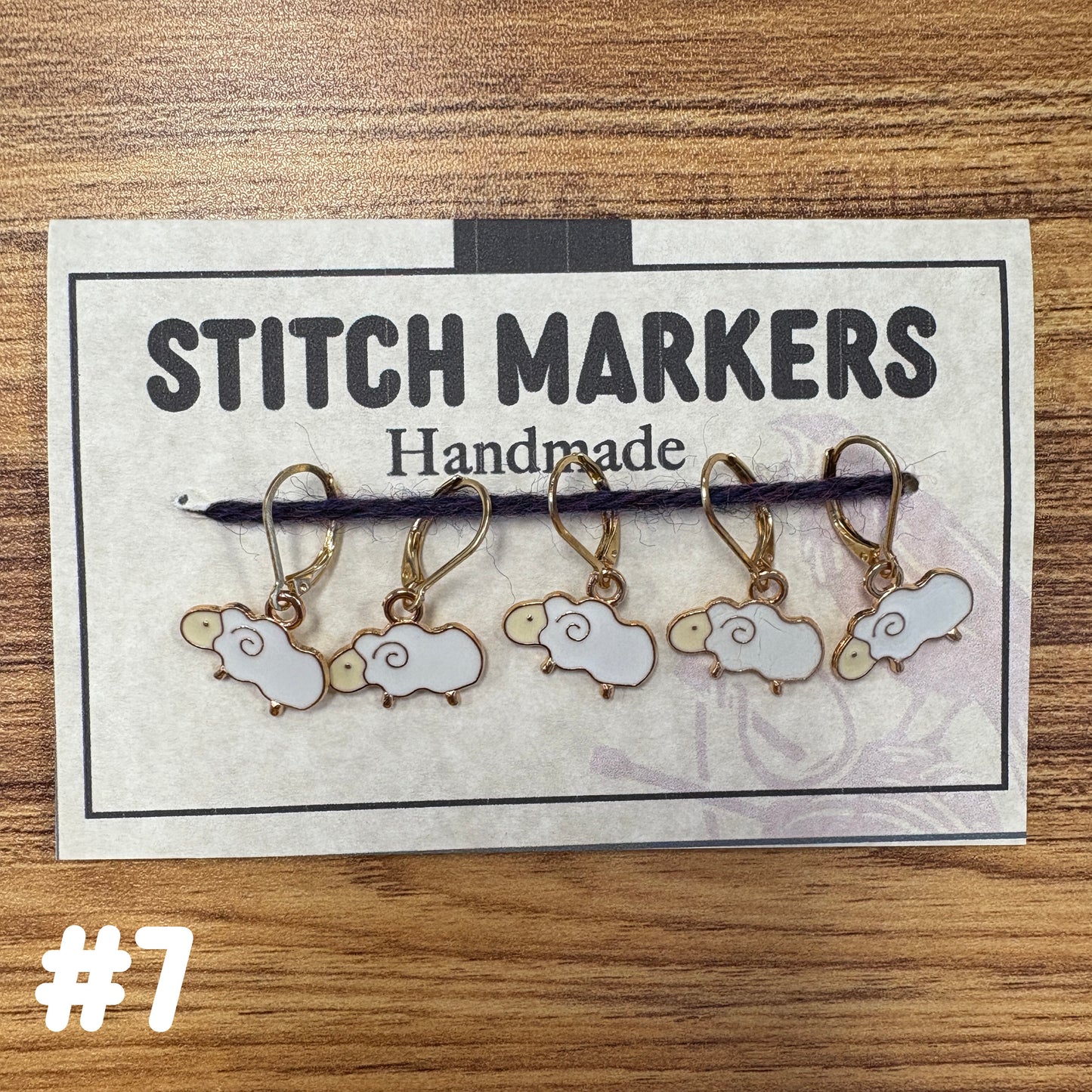 Stitch Markers - Ravin Sekai Designs - Various - Large clips