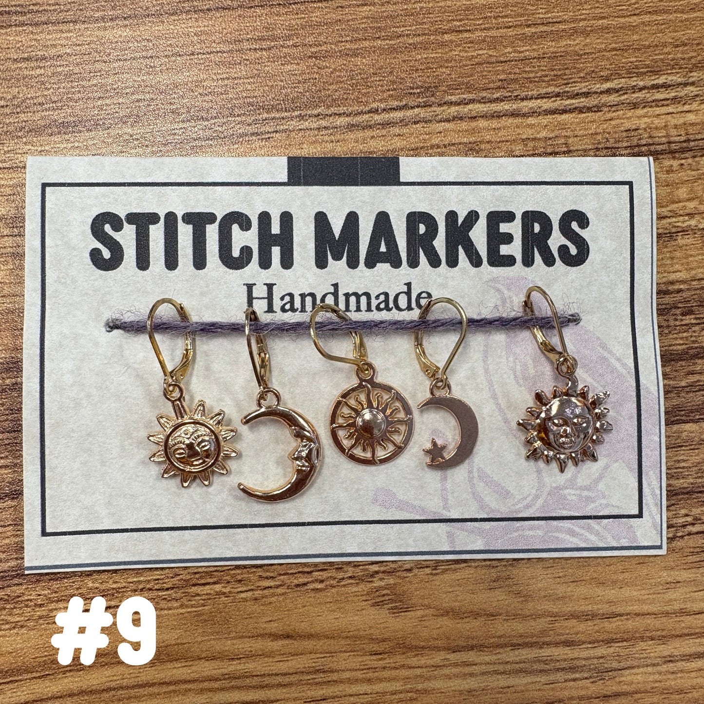 Stitch Markers - Ravin Sekai Designs - Various - Large clips