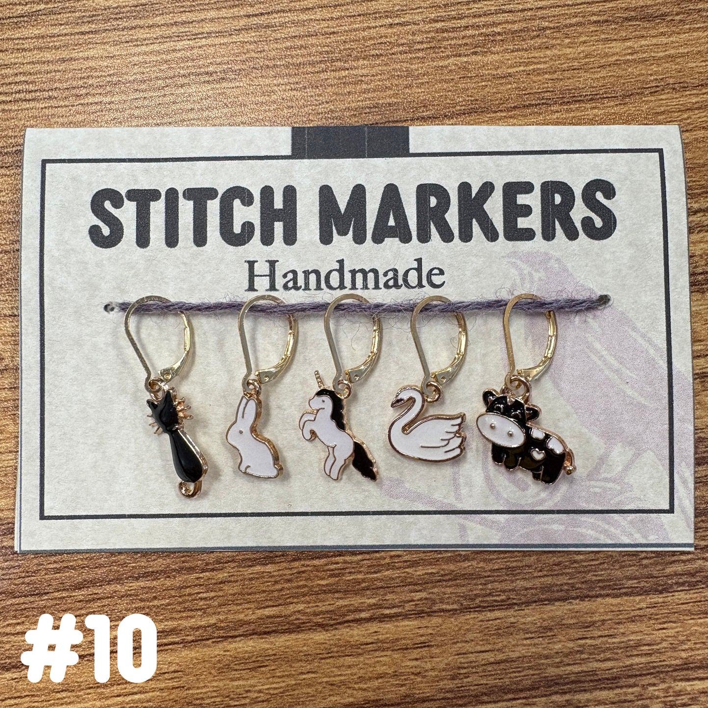 Stitch Markers - Ravin Sekai Designs - Various - Large clips