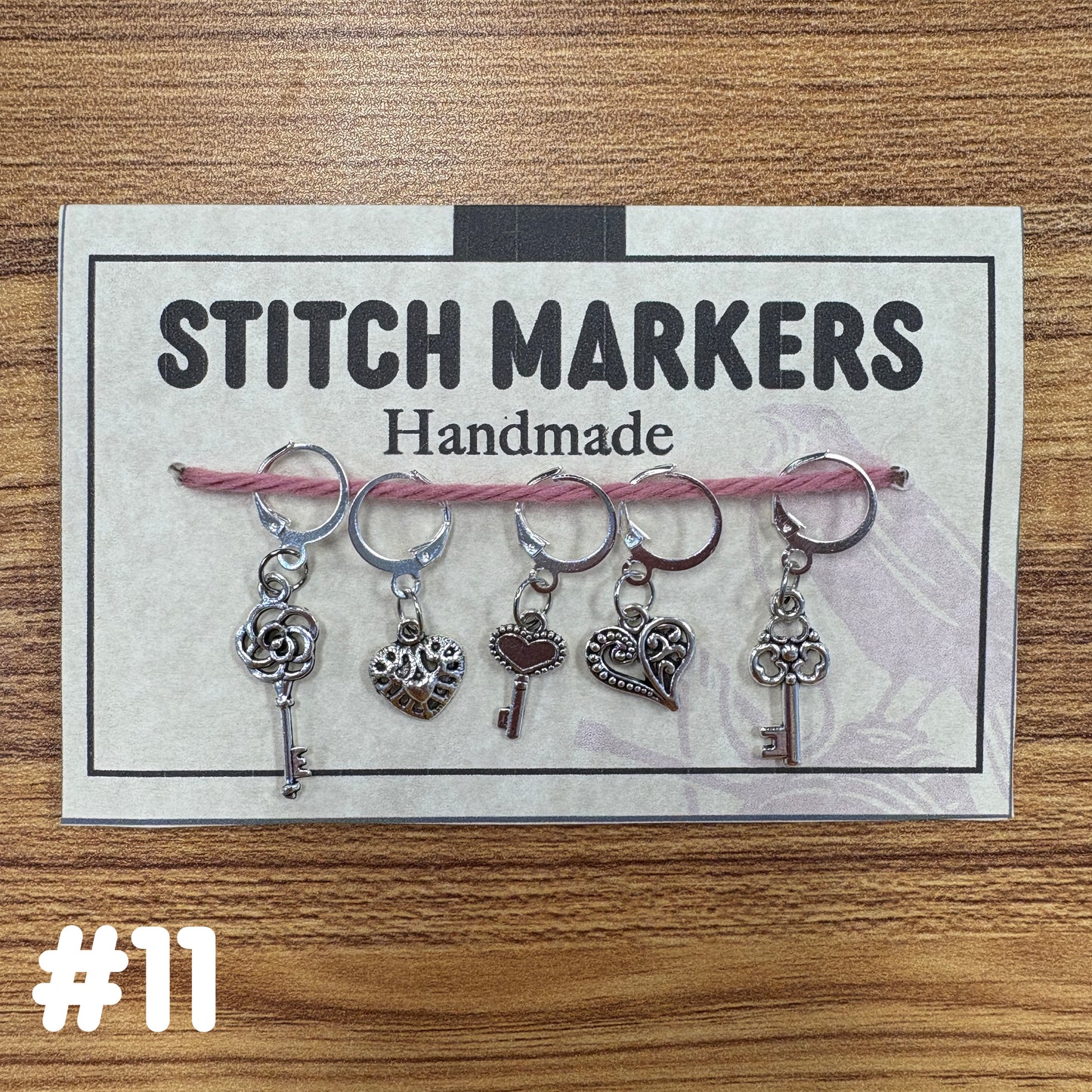 Stitch Markers - Ravin Sekai Designs - Various - Large clips