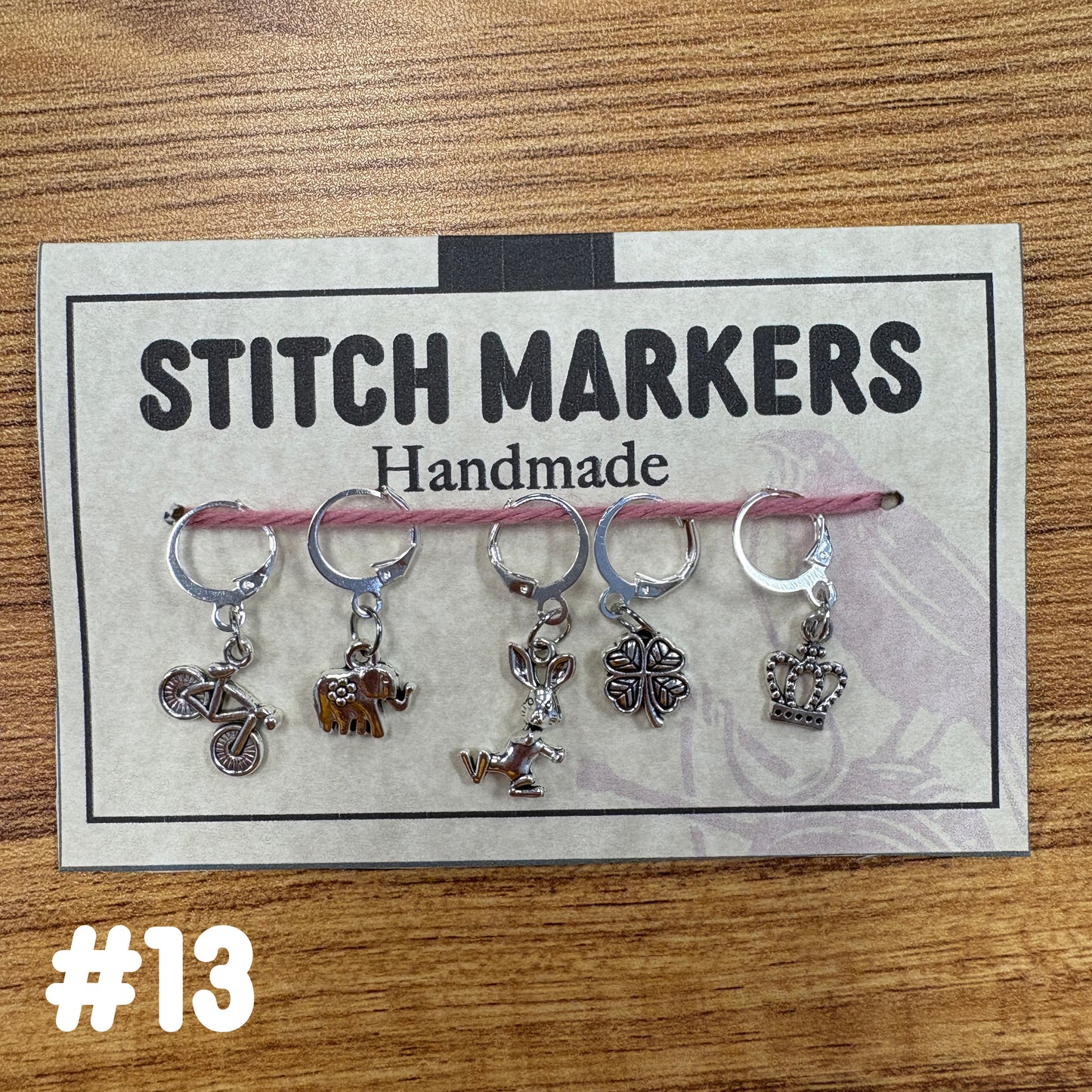 Stitch Markers - Ravin Sekai Designs - Various - Large clips