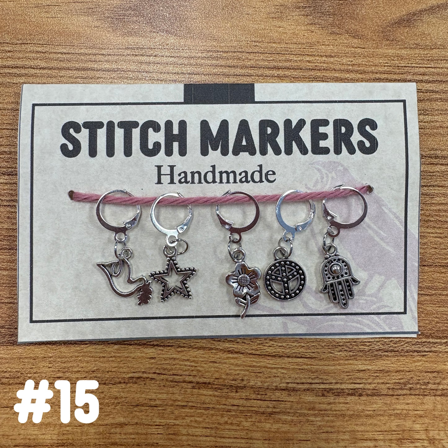 Stitch Markers - Ravin Sekai Designs - Various - Large clips
