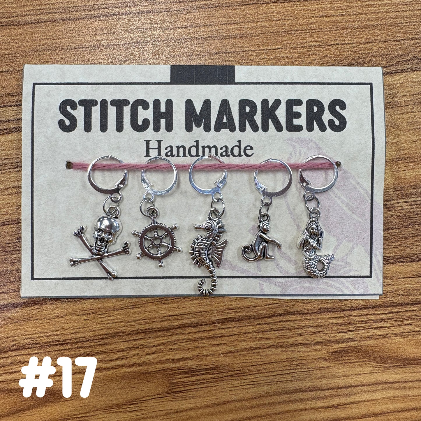 Stitch Markers - Ravin Sekai Designs - Various - Large clips