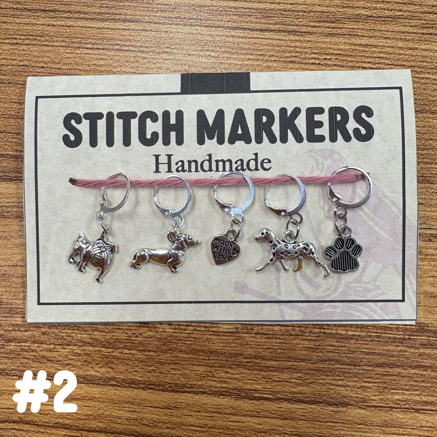 Stitch Markers - Ravin Sekai Designs - Various - Large clips