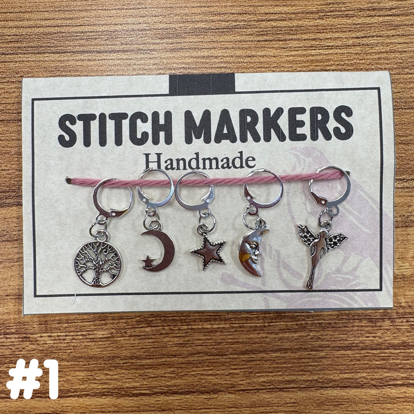 Stitch Markers - Ravin Sekai Designs - Various - Large clips