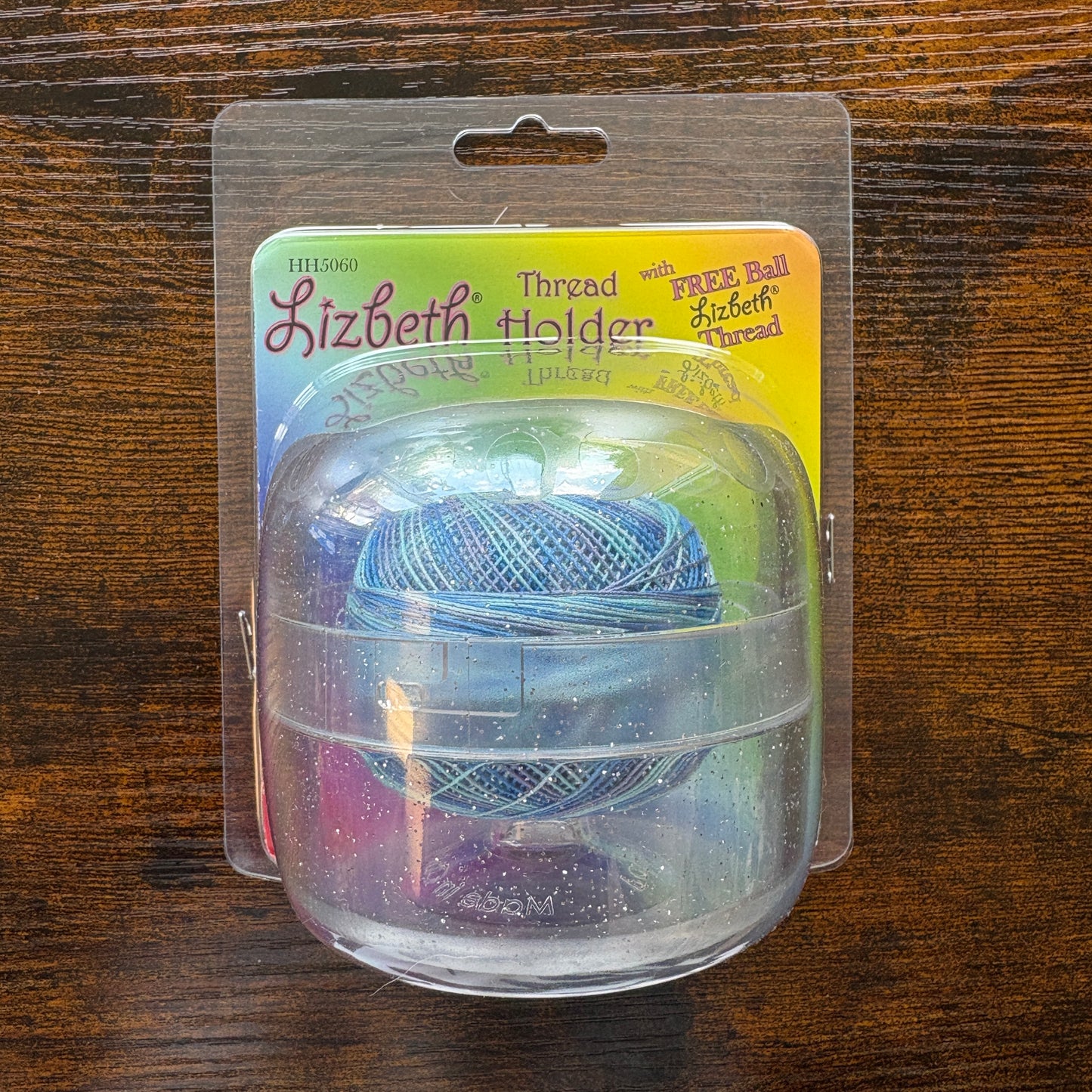 Handy Hands - Lizbeth Size 10 thread - Lizbeth Thread Holder - Sparkle Clear