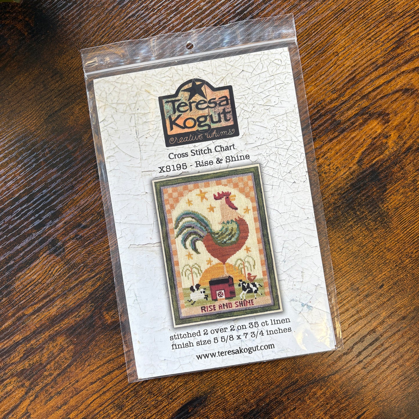 Rise & Shine Cross Stitch Pattern by Teresa Kogut