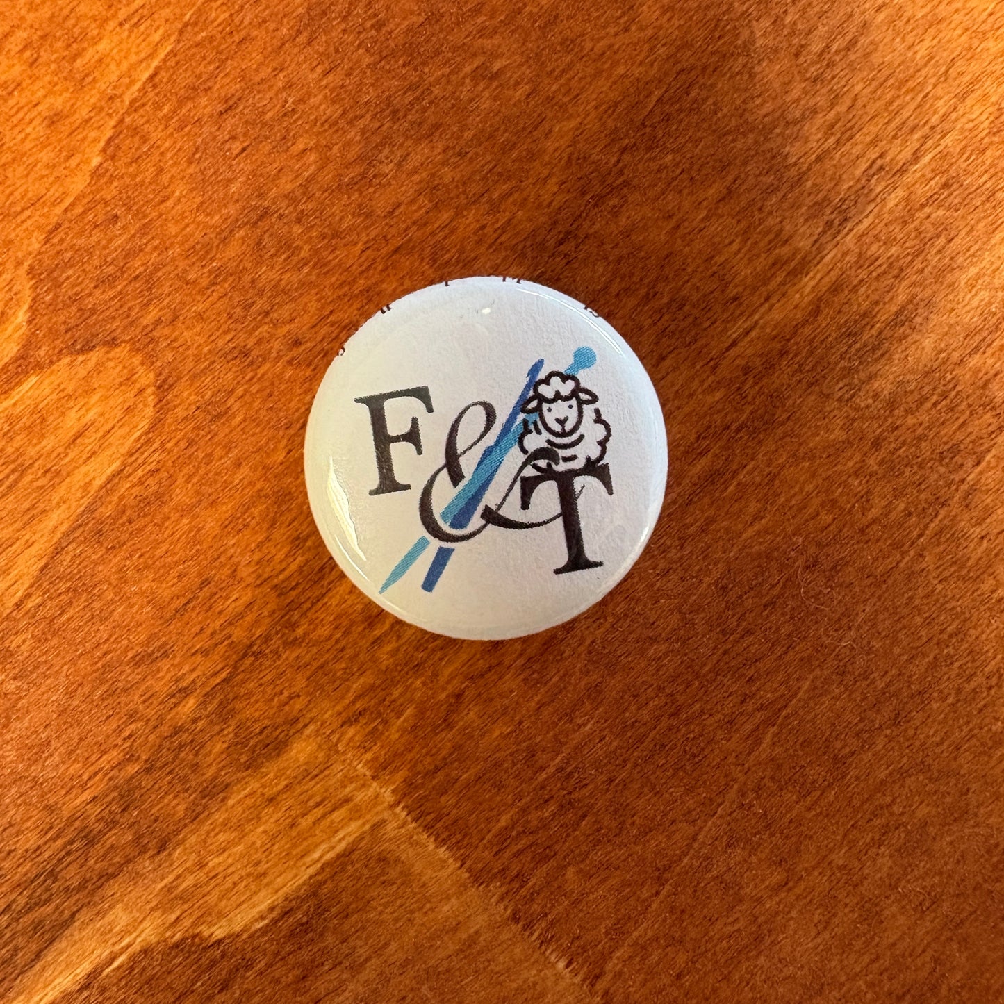Fiber & Threads Badge Pin