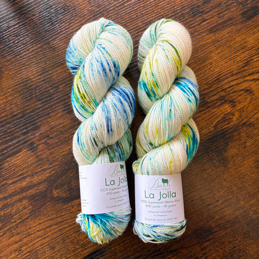 Baah Yarn - La Jolla - 100% Superwash Merino - Blueberry Bliss