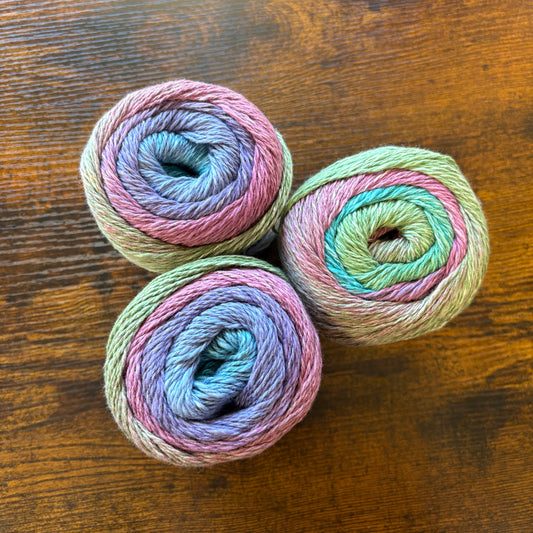 Adriafil - Matita - 76% Cotton/24% Hemp - Purple/green/blue - 051